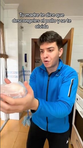 Your mother tells you to defrost the chicken and you forget 😂