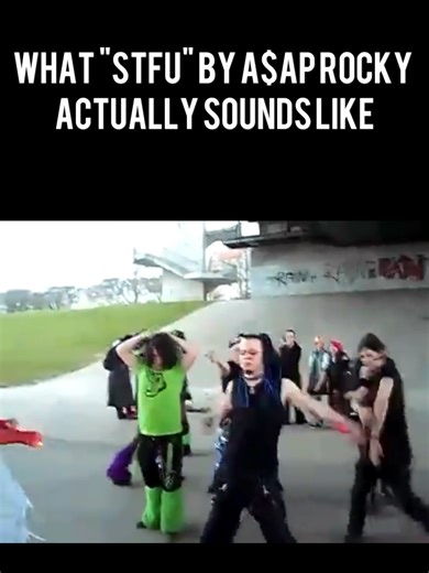 A$AP Rocky really dropped a Goth anthem! But the album was cool but this song is jokes #asaprocky #comedy #fyp #skit