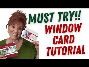 Unleash Your Creativity with this AMAZING Window Card Tutorial!