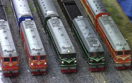 【HO比例/DCC】2023.8广州飞鹅西铁路模型最后届运转会