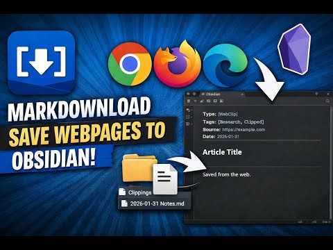 MarkDownload: The Ultimate #obsidian Clipper #app