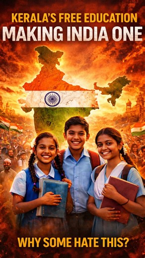 Lakshya Rajput | Kerala created HISTROY 🚨 . Kerala creates history by becoming the first state in India to offer completely free education up to the... | Instagram