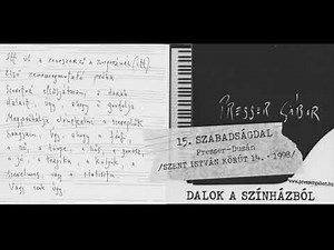 Presser Gábor: SZABADSÁGDAL