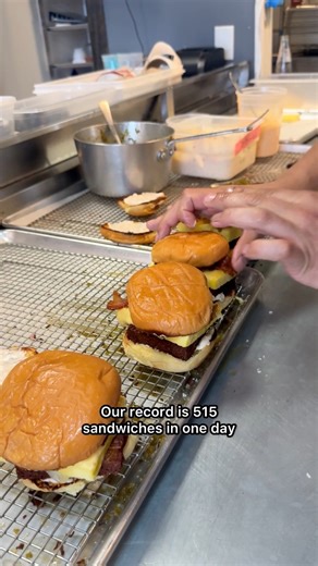 Is this the best breakfast sandwich in Chicago?? 🍳🥪Reach stopped into Allez Cafe where their breakfast sandwich is lauded around the city as one of the best! 🙌🏼 Made with a silky egg patty, gouda cheese, a house made hash brown square, thick bacon, onion aioli & jalapeño jam served on a potato roll 😮‍💨 #breakfast #chicago | Foodbeast