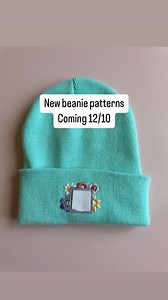 COMING SOON… 3 new beanie patterns!! These patterns will include a pattern that fits over an adult or child sized beanie with a square logo. The patterns will be digital, so you’ll be able to start working on them same day! Comment FREEBIE if you don’t know how to use digital patterns and ill send my free tutorial (no printer required!) | Little Hooligans Embroidery