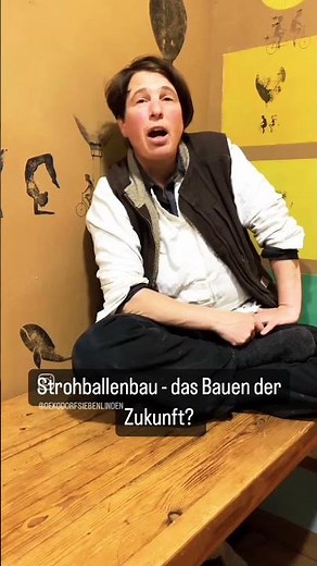 Strohballenbau - Bauen der Zukunft #strohballen #strawbale #energiesparen