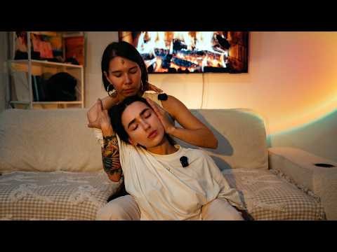 this massage will put you to sleep | real person asmr