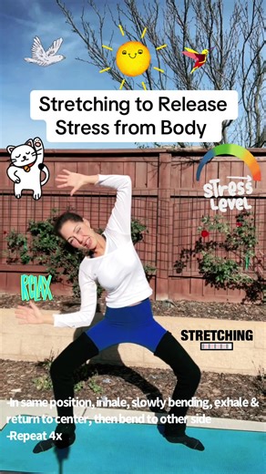 Release Stress with Goddess Yoga Pose Variations