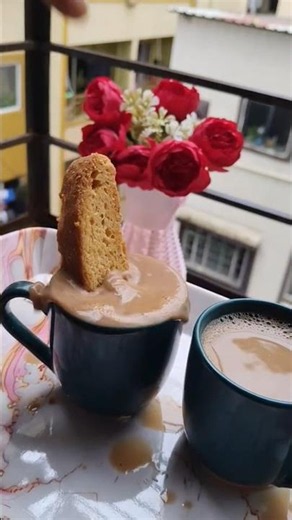 The Perfect Masala Chai ☕❤️ | Rainy Day Vibes | #shorts #teatime #mansoon #food