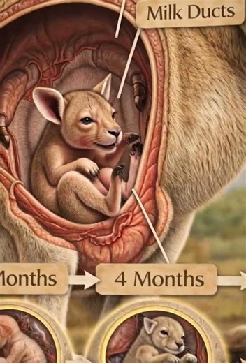 Inside a Kangaroo’s Pouch