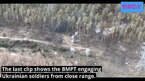 Several videos showing the Russian BMPT "Terminator" being utilized in combat in Ukraine surfaced during the last months | WWDN