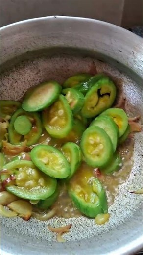 Snake gourd recipe in chakma style