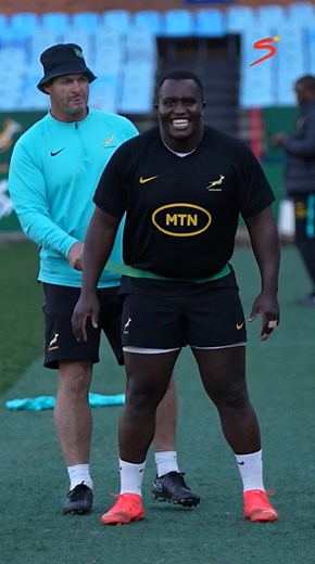 Springboks prop training just hits different 🥶🫵 | SuperSport Rugby
