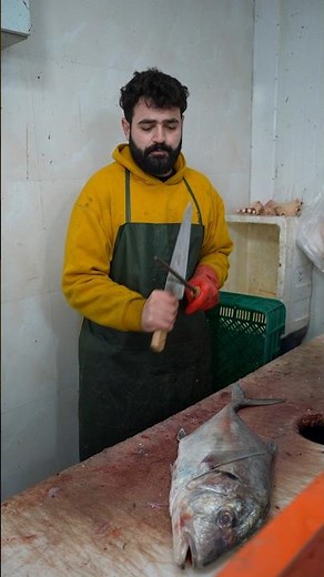 Fast & Easy Fish Cutting in a Fish Market | Insanely Skilled Fishmonger