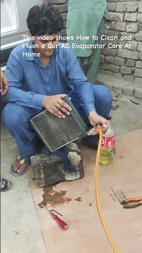 How to Clean and Flush a Car AC Evaporator Core At Home