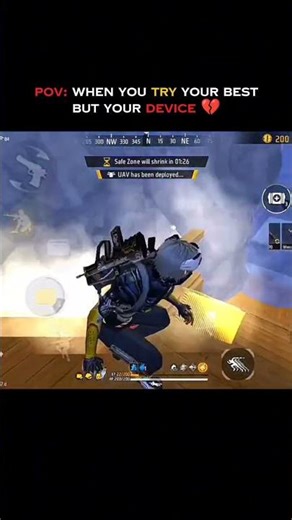 When your device is too underrated #royalgaming#freefire #hp #motivation