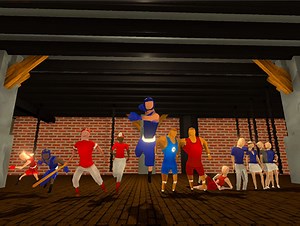 Low Poly Sports Characters | 3D Characters | Unity Asset Store