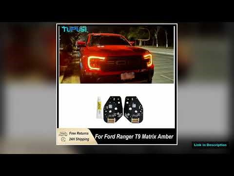For Ford Ranger T9 Matrix 2023 2024 New Amber Headlight Function Frame Module Daytime Running
