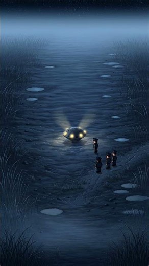 Glowing object spotted in the sky in Dexter Michigan 1966 #ufo #glowing #police #shorts
