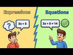 👉 Grade 6 Math | Expressions vs Equations Explained (David & Goliath Connection) | Week 16 Day 2