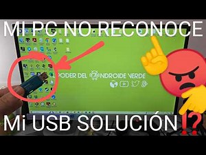 💻❌ MY PC DOESN'T RECOGNIZE MY USB. EASY AND FAST SOLUTION