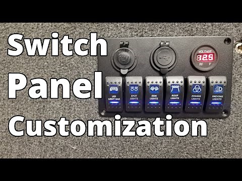 COMPLETE Switch Panel Breakdown and Customization {Jon Boat to Bass Boat Conversion} Lowe 1448