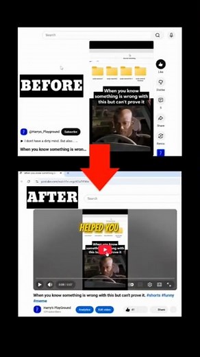 How to watch youtube shorts in full screen. Watch shorts in video frame size. #shorts