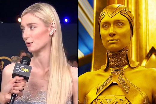 Elizabeth Debicki looks back on playing Marvel's 'gold alien queen'