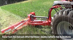 50K views · 135 reactions | Our offset flail mower is the perfect choice for tough mowing situations that can’t be reached with a typical rear-mounted mower. Use your front loader hydraulics to adjust how far to offset the mower to the right, as well as how much to tilt it up or down, all with the PTO engaged! | Tractor Tools Direct | Facebook