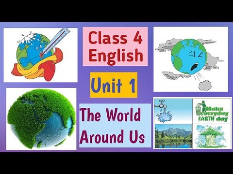 The World Around Us || Class 4 English || Chapter 1|| ‪@PratibhaJadhav‬