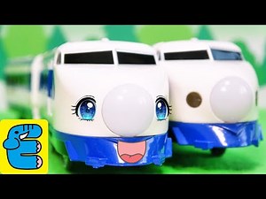 Plarail Upgrade Series 0 Shinkansen Hikari Kodama Train [English Subs]