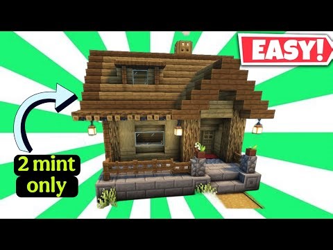 Minecraft Survival Cottage - Easy Tutorial