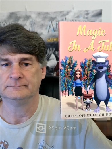 Magic In A Tub book by Christopher Leigh Dodson. #parents #grandparents #fantasytok #fantasybook #booktok