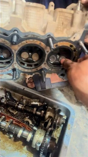 How to Remove Engine Head & Fix Head Gasket Problem Fast 🔧#shorts #trending #viral #mechaniclife