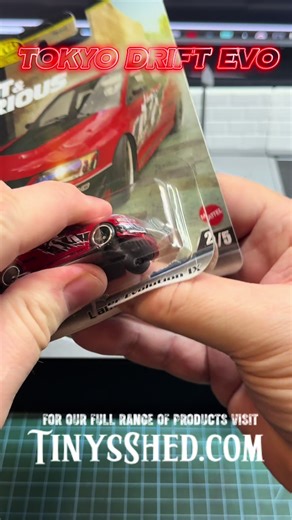 Unboxing Hot Wheels Tokyo Drift Evo for DriftAbout