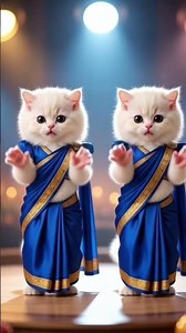 Cute White Kitten Dance Mashup 😍 | Super Adorable Cat Moves