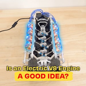1.2M views · 13K reactions | Is an Electric V8 Engine a Good Idea? | The Action Lab | Facebook