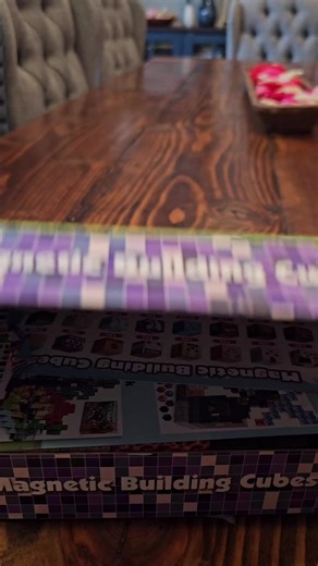 Fun with 204 Magnetic Blocks and 6 Figurines