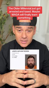 Joseph Anthony Redden III, known as “The Older Millennial” on TikTok, was tased by police, arrested on an outstanding warrant, and is currently in jail. The popular MAGA influencer’s arrest raises serious questions for his followers. Older Millennial #oldermillennial #oldermillennialarrest #oldermillenialtased #maga #magacreatorarrested | Cfhunfiltered