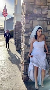 13M views · 50K reactions | Runaway Bride Hides from Groom!  This original comedy was produced by Rick Lax and Natalini. | Rick Lax | Facebook