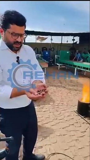 Wood Pellet Burner Machine | Biomass Fuel Burner for Industrial Heating | Bakery #alternativeenergy