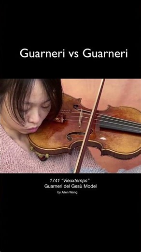 Two Guarneri Violins – Response Test