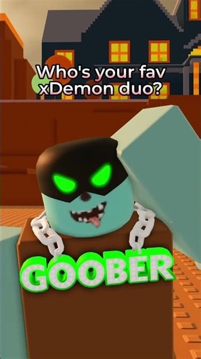BEST ROBLOX DUO?? 😈🔥 #roblox #shorts #xdemon #goobers