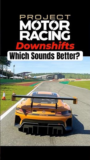 Pure AMG V8 Downshift Sound! PMR vs ACC vs LMU