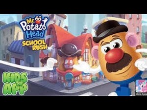 Mr Potato Head: School Rush Part 1 - iPad app demo for kids