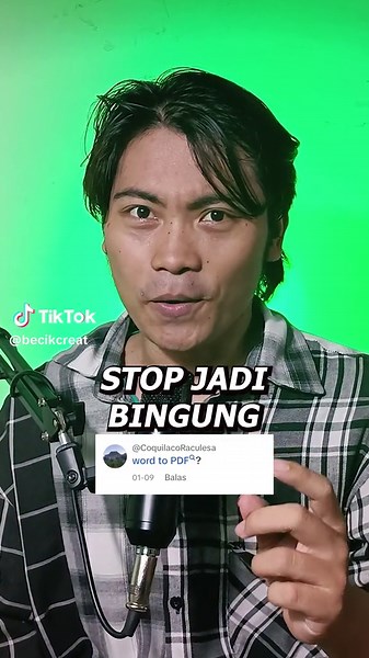 Cara Mengubah Word ke PDF di Laptop Secara Mudah