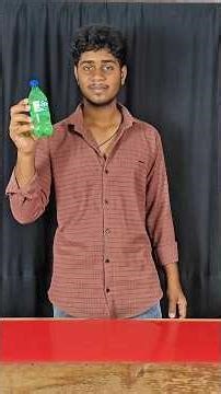 replacing water in cool drink bottle 🤫#shorts