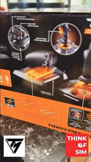 THRUSTMASTER T.16000M FCS Flight Pack Stick Flight Controller. Available at ThinkOfSim #thrustmaster