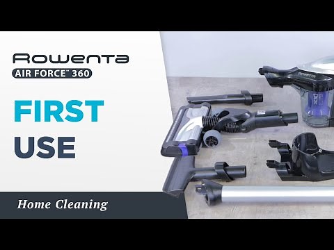 How to get started? First use | AIR FORCE 360 | Rowenta