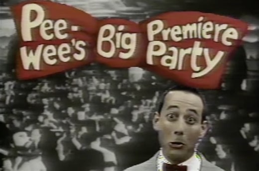 MTV's 1985 premiere party for "Pee-wee's Big Adventure" (video)